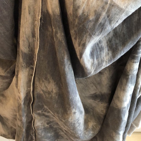 💙TLA bohemian pinned up tiered hem distressed full long maxi skirt - Picture 6 of 14